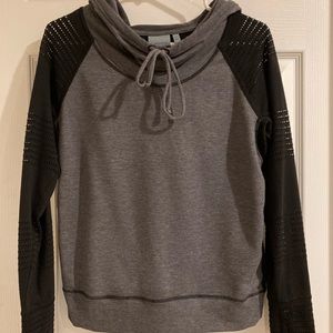 Athleta xxs gray and black sweatshirt